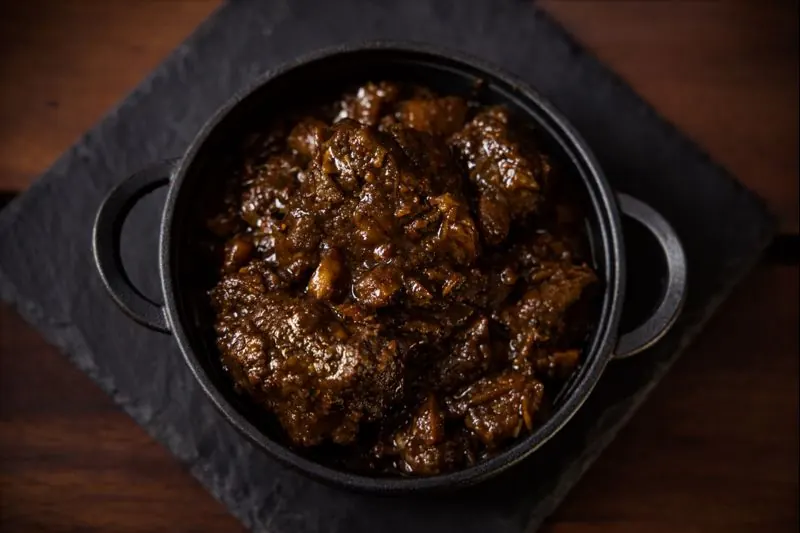 Signature Oxtail Royale at Jerk Harbour, East Legon Accra — one of Jamaica's most celebrated dishes